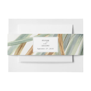 Wasserfarbe Rustikale, neutrale Boho Botanische Ho Einladungsbanderole