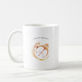 Wasserfarbe Sagittarius Astrologie Zodiac | Monogr Kaffeetasse