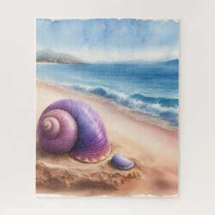 Wasserfarbe Seashell