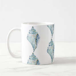 Wasserfarbe Seashell Kaffeetasse