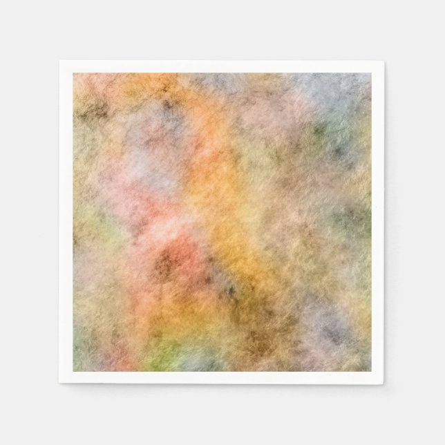 Wasserfarbe Serviette (Vorderseite)