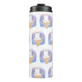 Wasserfarbe Thermosbecher