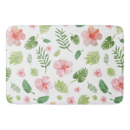 Wasserfarbe tropisch badematte