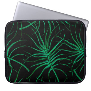 Wasserfarbe Tropisches Nahtloses Muster. Moderne S Laptopschutzhülle