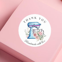 Wasserfarbe Türkis Stand Mixer Bäckerei Danke
