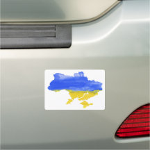 Wasserfarbe Ukrainische Karte
