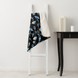 Wasserfarbe unter Meeresmuster Sherpadecke