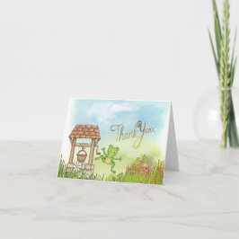 Wasserfarbe Vielen Dank Notecard mit Wunsch gut Dankeskarte
