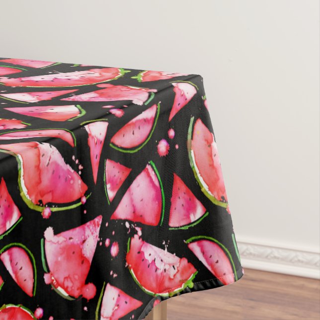 Wasserfarbe Wassermelone 2 Tischdecke (Beispiel)