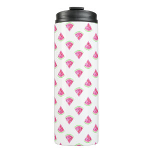 Wasserfarbe Wassermelone Thermosbecher