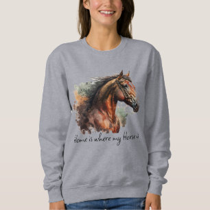 Wasserfarben-Angebot für Fotos Sweatshirt
