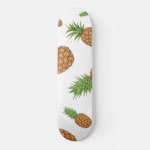 Wasserfarben-Apfelmuster 1 Skateboard