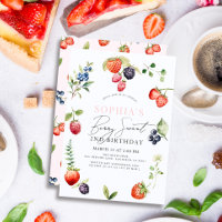Wasserfarben Berries Berry First Girl