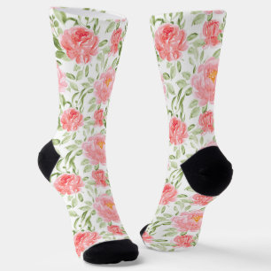 Wasserfarben - Bläsermuster - Socken