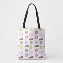 Wasserfarben-Eclairs Donuts Fun Whimiscal Sweet