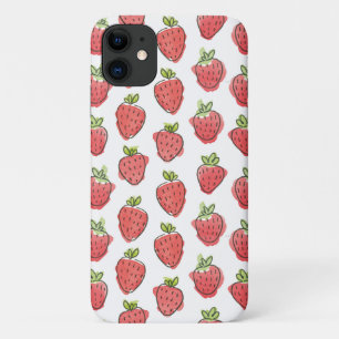 Wasserfarben Erdbeeren Case-Mate iPhone Hülle