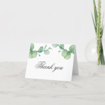 Wasserfarben-Eukalyptus. Grünpflanzen Geburtstag