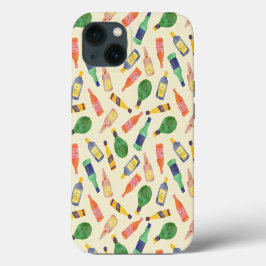 Wasserfarben Flaschenmuster Case-Mate iPhone Hülle
