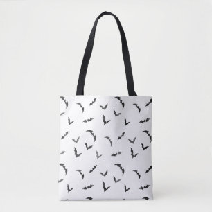 Wasserfarben-Fledermäuse Halloween Tasche