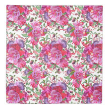 Wasserfarben Fuchsia Blooms