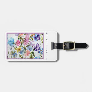 Wasserfarben Gepäckanhänger