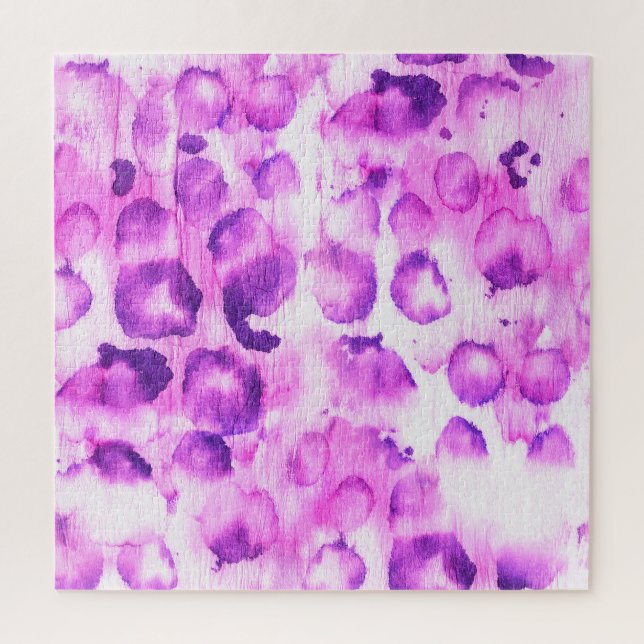 Wasserfarben-Geparde: Light Animal Print. (Vertikal)