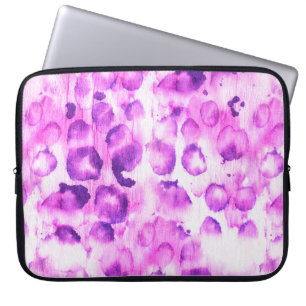 Wasserfarben-Geparde: Light Animal Print. Laptopschutzhülle
