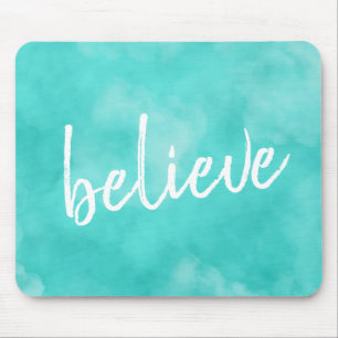Wasserfarben glauben Mousepad