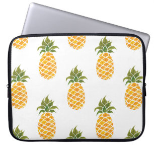 Wasserfarben, handgemalt mit exotischen Früchten n Laptopschutzhülle