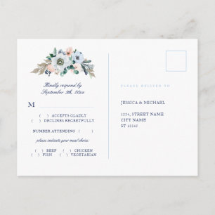 Wasserfarben Hydrangea Meal Choice UAWG Postkarte