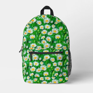 Wasserfarben in einem grünen Feld Bedruckter Rucksack