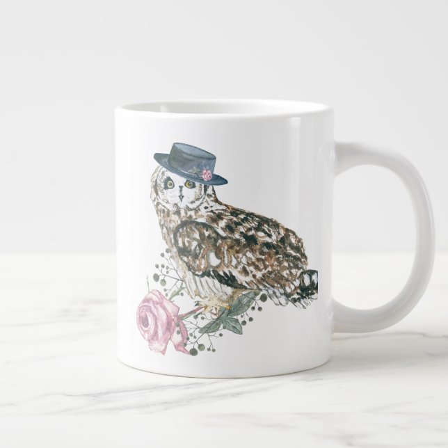 Wasserfarben Jumbo-Tasse (Rechts)