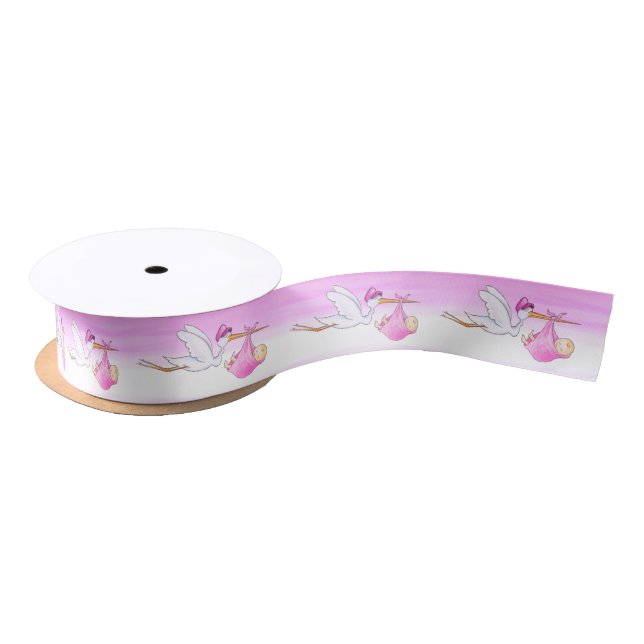 Wasserfarben-Kindermädchen Satinband (Spule)