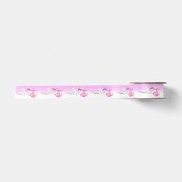 Wasserfarben-Kindermädchen Satinband