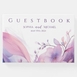 Wasserfarben-Kirschblüten - Gästebuch Hochzeiten