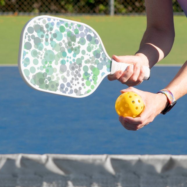 Wasserfarben-Kunst im Wasser Pickleball Schläger (InSitu)