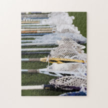 Wasserfarben-Lacrosse-Sticks