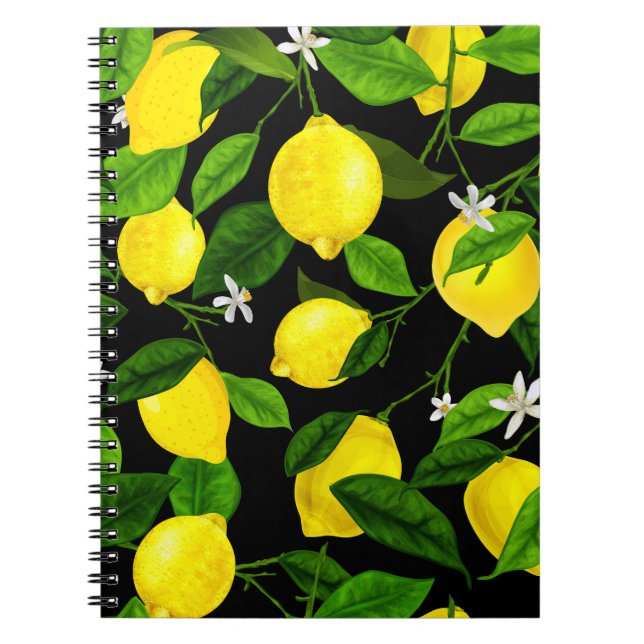 Wasserfarben-Lemon 2 Notizblock (Vorderseite)