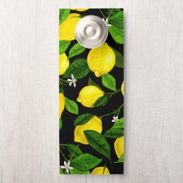 Wasserfarben-Lemon 2 Türanhänger