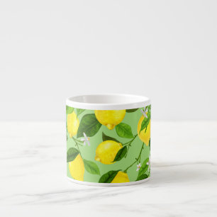 Wasserfarben-Lemon 3 Espressotasse