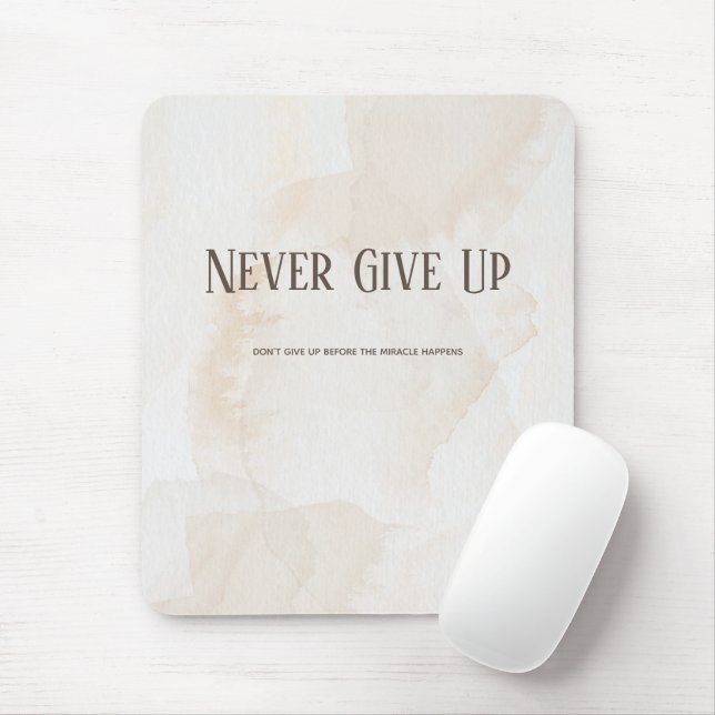 Wasserfarben-Motivationsangebot Mousepad (Mit Mouse)