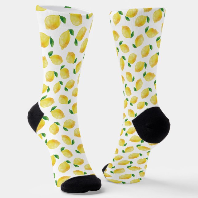 Wasserfarben-Muster Socken (Gewinkelt)