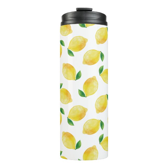 Wasserfarben-Muster Thermosbecher (Vorderseite)