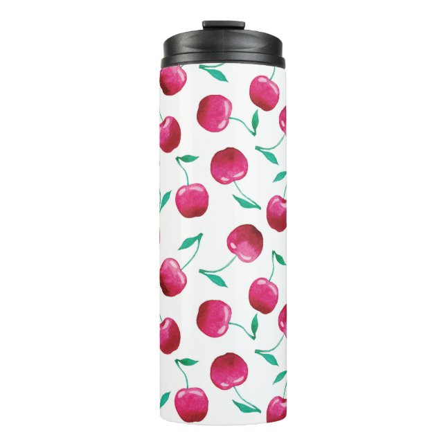 Wasserfarben-Muster Thermosbecher (Vorderseite)