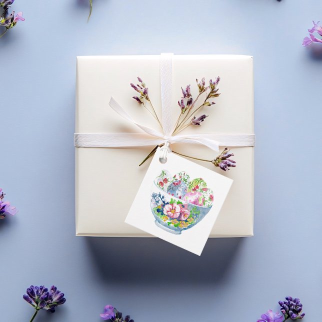 Wasserfarben-Oster-Ei-Geschenk-Anhänger Geschenkanhänger (Von Creator hochgeladen)