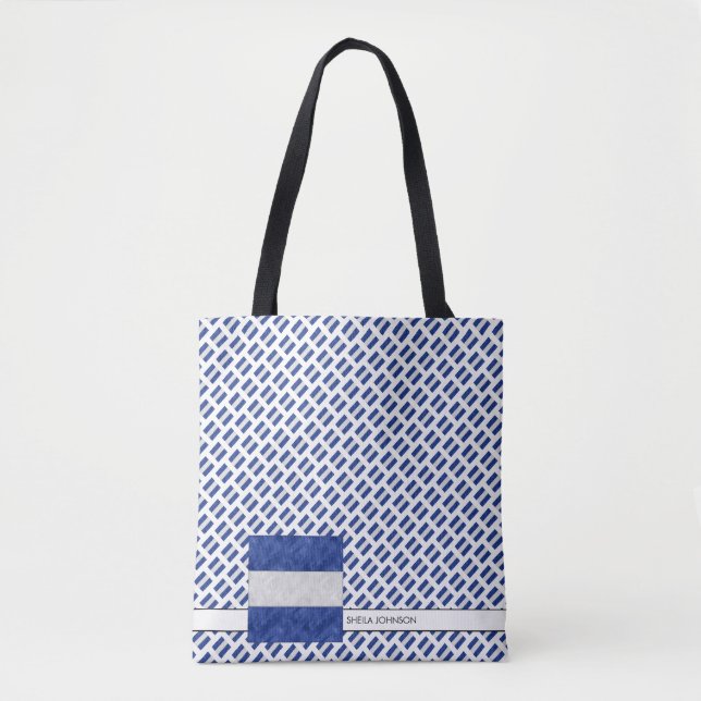 Wasserfarben-Seefahrtzeichen Tasche (Vorderseite)