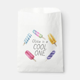 Wasserfarben Sommerpopuläre Eiscreme Geburtstag Geschenktütchen