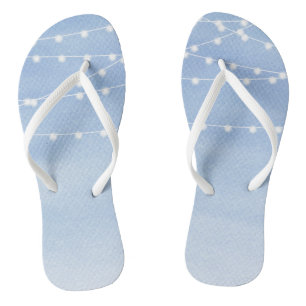 Wasserfarben-String-Lichter Flip Flops