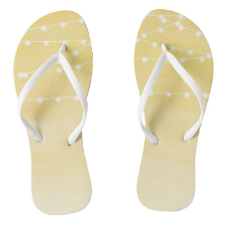 Wasserfarben-String-Lichter Flip Flops