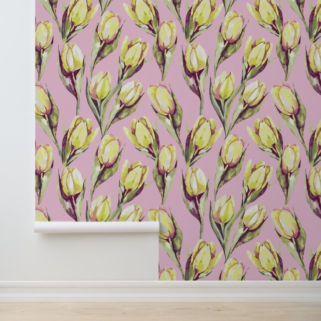 Wasserfarben Tapete (Anwendung)